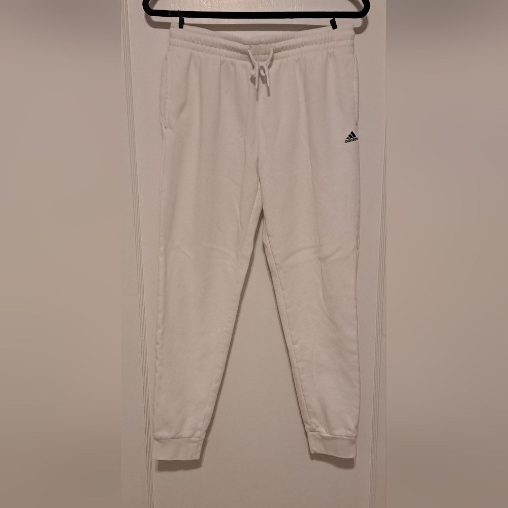Adidas Womens White Joggers
